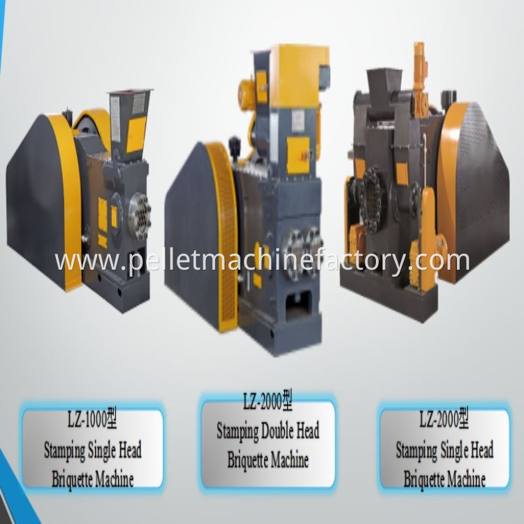 100mm plastic waste RDF briquette machine